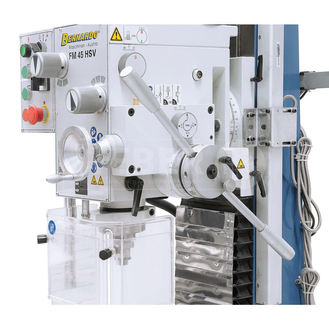 Bernardo FM 45 HSV mit 3-Achs-Digitalanzeige Bohr-Fräsmaschine