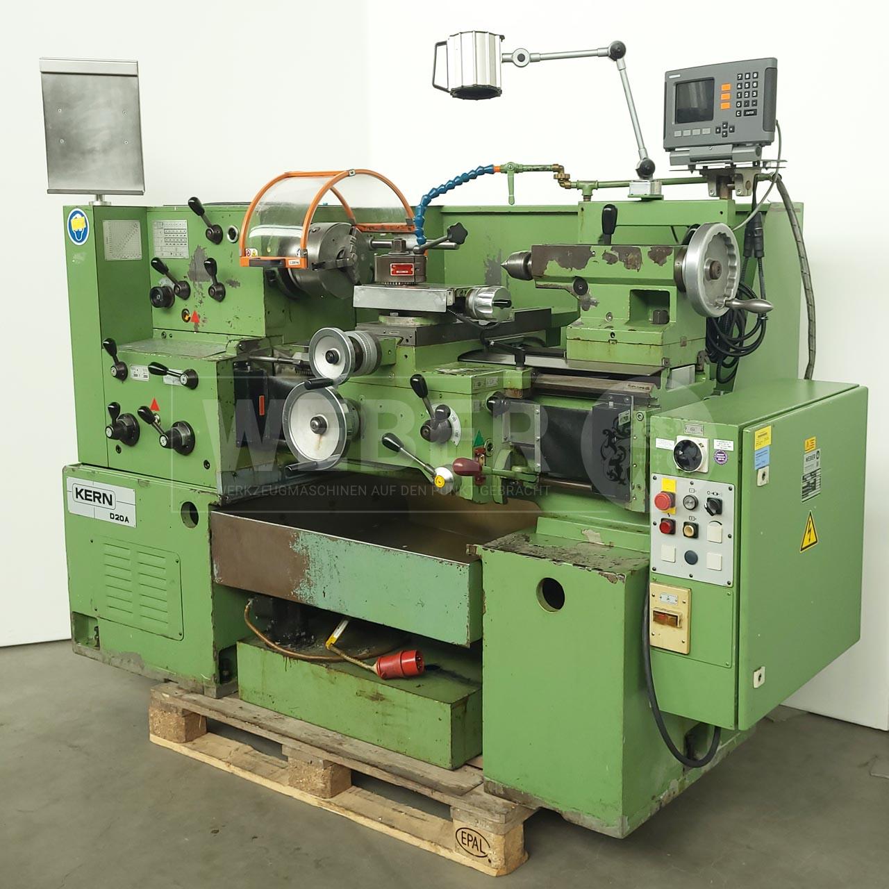 Kern D 20 A Leit- und Zugspindeldrehmaschine