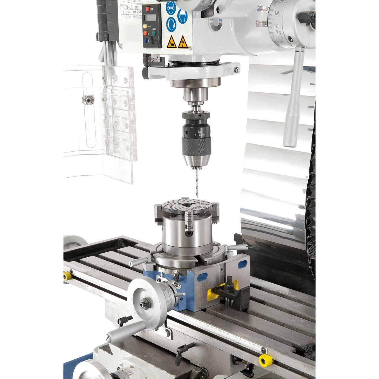 Bernardo FM 45 HSV mit 3-Achs-Digitalanzeige Bohr-Fräsmaschine